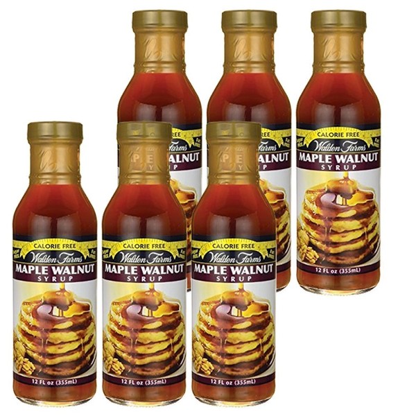 Walden farms Calorie Free Maple Walnut Syrup 12 oz ( 6 Pack )