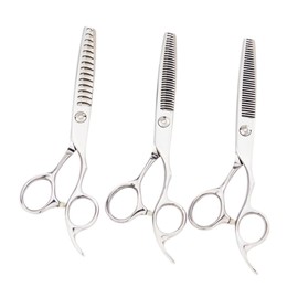 TOVINANNA Professional Hair Cutting Scissors Set Stainless Steel Smooth Cutting Hairdressing Shears Ergonomic Design Hair Scissors