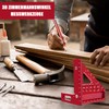 3D Carpenter's Angle Measuring Tools, High Precision Layout Measuring Tool,