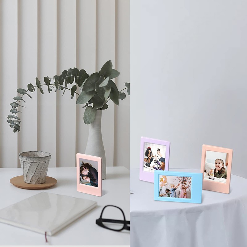 Rieibi (7 Pack) 3 Inch Mini Photo Frame - Picture