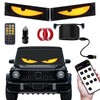 2PCS Synchronized Devil Led Eyes Light for Car Windshield, 15"x4"