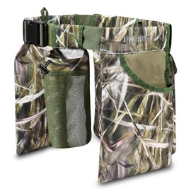 UIIHUNT Dove Hunting Dove Belt: Adjustable Dove Belt Game Bag, Dove Gear Field and Shooting Game Belt, Hunting Accessories (Green Reed Camo)