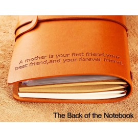 Son Journal Gift from Mom-Son Graduation Gift-Son Birthday Gift-Son Christmas Gift-Son Going Away Gift-Son Leaving Gift-Refillable Photo Diary Notebook Gift for Son