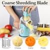 Cambom Rotary Cheese Grater Hand Crank Cheese Shredder for Fresh