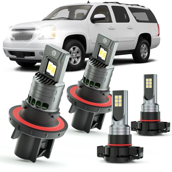 ZYMORLEN Compatible for GMC Yukon 2007-2014 High Low Dual Beam
