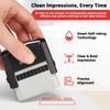 Emailed Self Inking Stamp, Refillable Stampers for Office - Business,