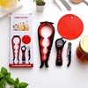 4 in 1 Jar Opener Set - Non-Slip Handle, Easy