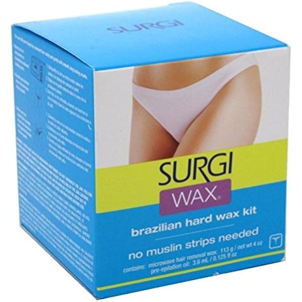 Surgi Wax Brazilian Hard Wax Kit For Private Parts 4