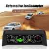 Unbranded Car HUD Inclinometer Head Up Display GPS Speedometer Compass