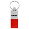 Au-TOMOTIVE GOLD Duo Rectangular Leather Key Chain for Mopar (Red)