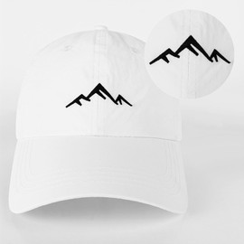HeyCaps Quick Dry Sport Cap Teen Kids Boys - Baseball Caps Running Hiking Cap UPF50+ Sun Protection Adjustable for Teenagers White