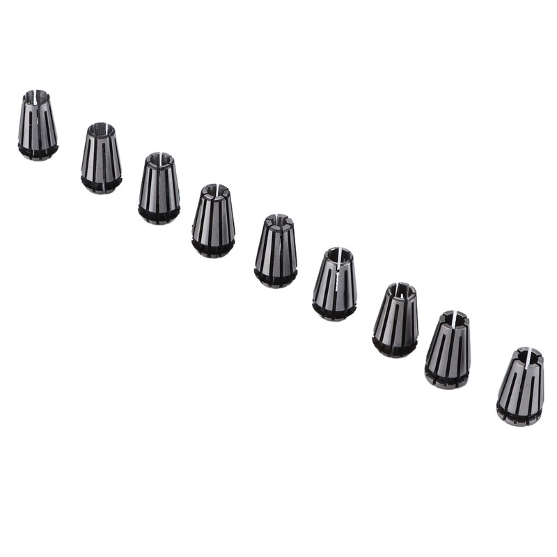 9Pcs Collet ER8 CNC Engraving Machine Milling Lathe Tool Tap