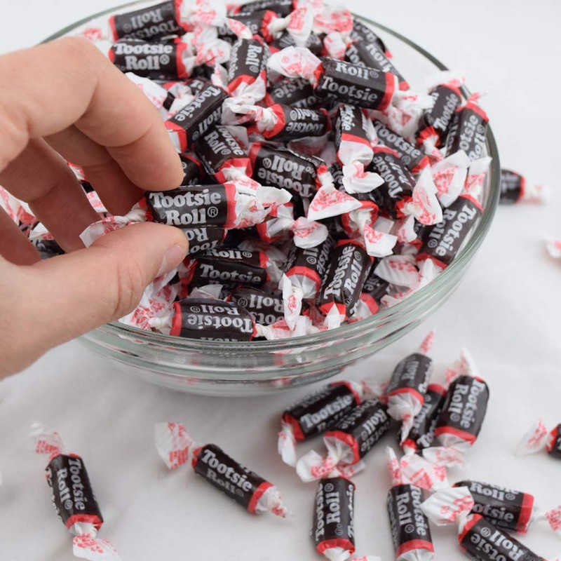 Tootsie Roll Midgees - Chewy Chocolate Gluten-Free Holiday Candy -