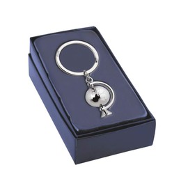 Ten Key chain, world map 3D cod.EL7926 cm 3.5 x 7 x 1.8h by Varotto & Co.