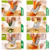 Square Grater Vegetable Slicer Stainless Steel 6 Grating Surfaces Multi
