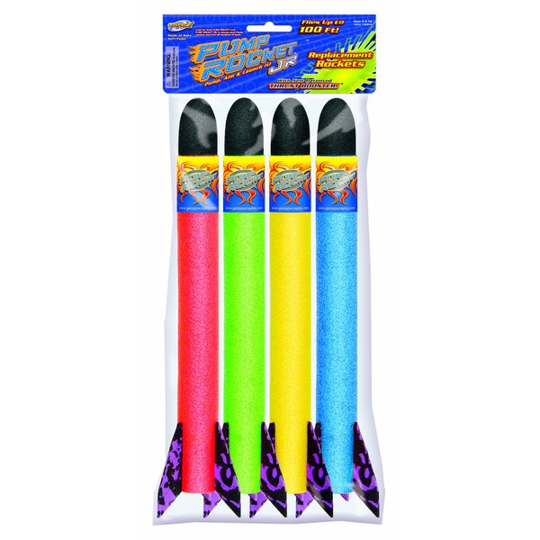 Geospace JR. Replacement Rockets 4-Pack for Jump Rocket & Pump
