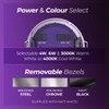 Luceco FType Regressed Ultra Downlight Power Change and Colour Change