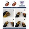 Copper Pipe Cleaner Set [7PC_3-Size] 3 Pipe Cleaning Brushes 3