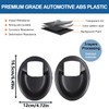 ABS Interior Door Handle Bowl Trim Compatible with Mitsubishi Eclipse