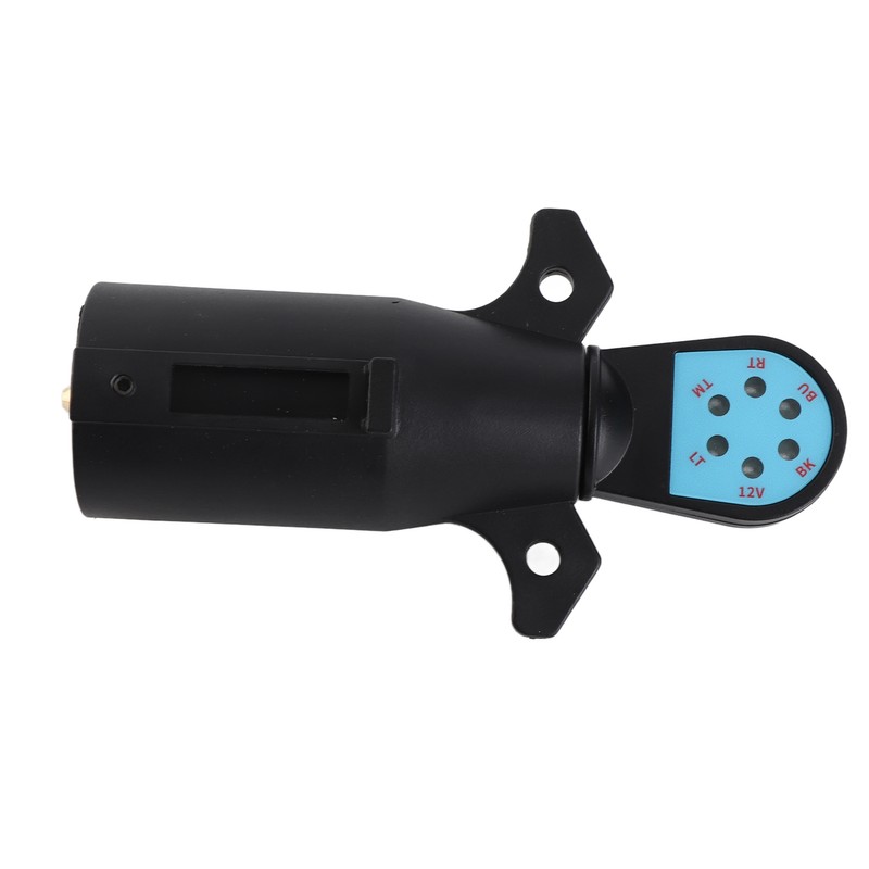 7 Pin RV Blade Trailer Wiring Circuit Tester 6 LED