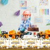 ParPix Digger Tablecloth, Children's Birthday Decoration, 137 x 274 cm,