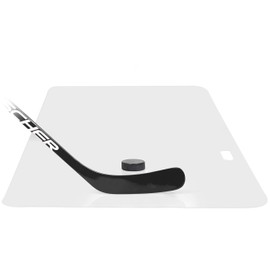 ACE HOCKEY Shooting Pad 24” x 48” - Shoot Like on Real Ice - Practice Shooting, Stickhandling, Passing Skills on 8 sqft - Convenient Off-Ice Training - Easy to Carry - Synthetic Ice Mat