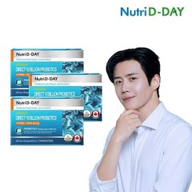 NutriD Day 뉴트리디데이 다이렉트 100억 유산균 프로바이오틱스 3박스 (총6개월분) NutriD-Day Direct 10 Billion Probiotics 3 Boxes (Total 6 Months Supply)