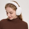 RANOME Fluffy Ear Muffs Winter Women Foldable Fuzzy Earmuffs for
