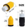 50 AMP Twist Lock Plug Female with Protective Cover, LL550C