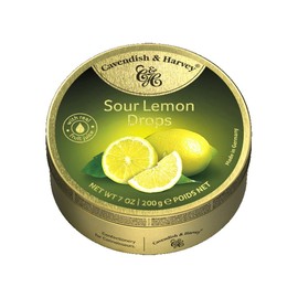 British - Cavendish and Harvey Sour Lemon Drops 200g