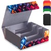 ULTRGEE Card Deck Box compatible with MTG Card - Holds