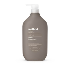 Method Men Body Wash, Cedar and Cypress, Paraben and Phthalate Free, Quick-Lathering Cleansers, Cruelty Free, 28 oz