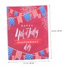 ABOOFAN 2sets Independence Day Decor Patriotic Garden Flag Memorial Day