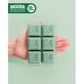 Shortie's Candle Company Bayberry Fir Wax Melts Bulk Pack - Formula 117-4 Highly Scented 3 Oz. Bars (12 Oz. Total) - Made with Natural Oils - Christmas & Holiday Air Freshener Cubes Collection