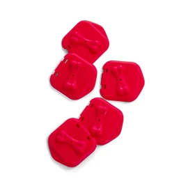 Outward Hound by Nina Ottosson Extra Doors for Dog Brick Interactive Dog Puzzle - 5 Pack, Red