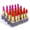 Benbilry Lipstick Holder, 24 Slots Clear Acrylic Lipstick Organezer Display