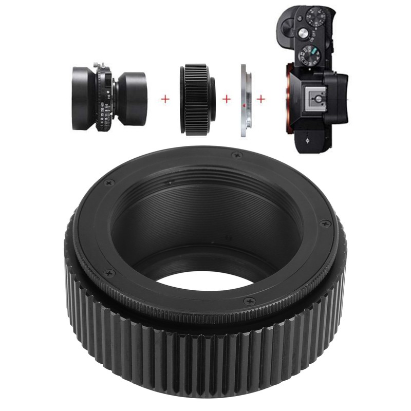 NEWYI M42‑M39 25‑55mm Camera Adjustable Focusing Helicoid Adapter Macro Extension