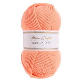 Utopia Crafts Super Aran Knitting and Crochet Yarn 100g (Sunset Glow)