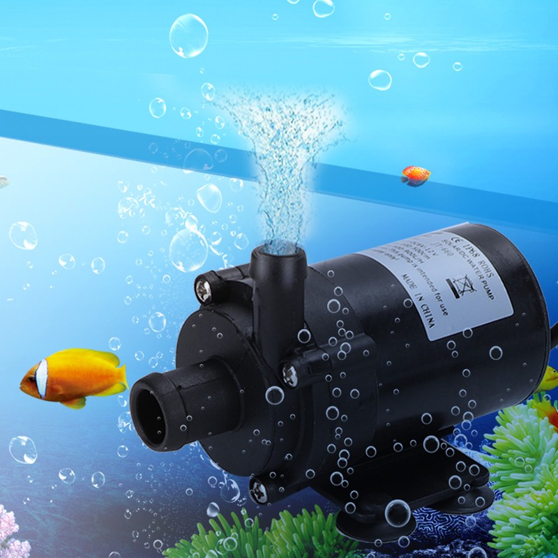 12V JT-660A Brushless Water Land Dual Use Fountain Pump Landscape