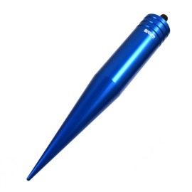 TrueSpike Blue TrueSpike Style Stubby Aluminum Antenna 6" AM FM Fits Jeep Wrangler Liberty