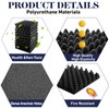 Pangda 36 Pack Acoustic Foam Panels 12 x 12 x