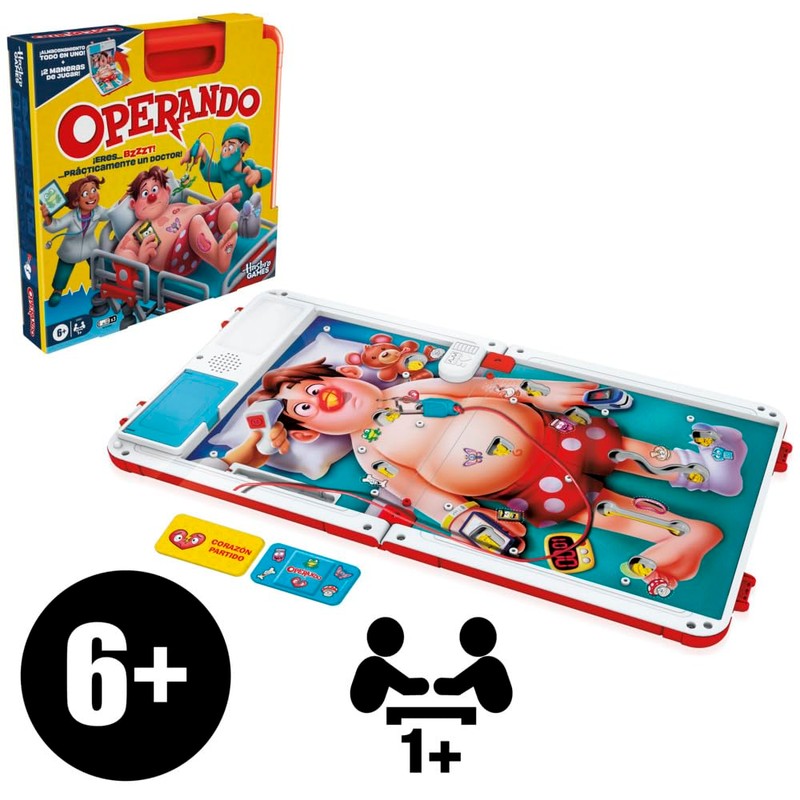 Hasbro Games Juego De Mesa Operando