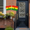 LoveVC 12Pcs 8×12 Inch Ghana Flags Small Ghanaian Flag on