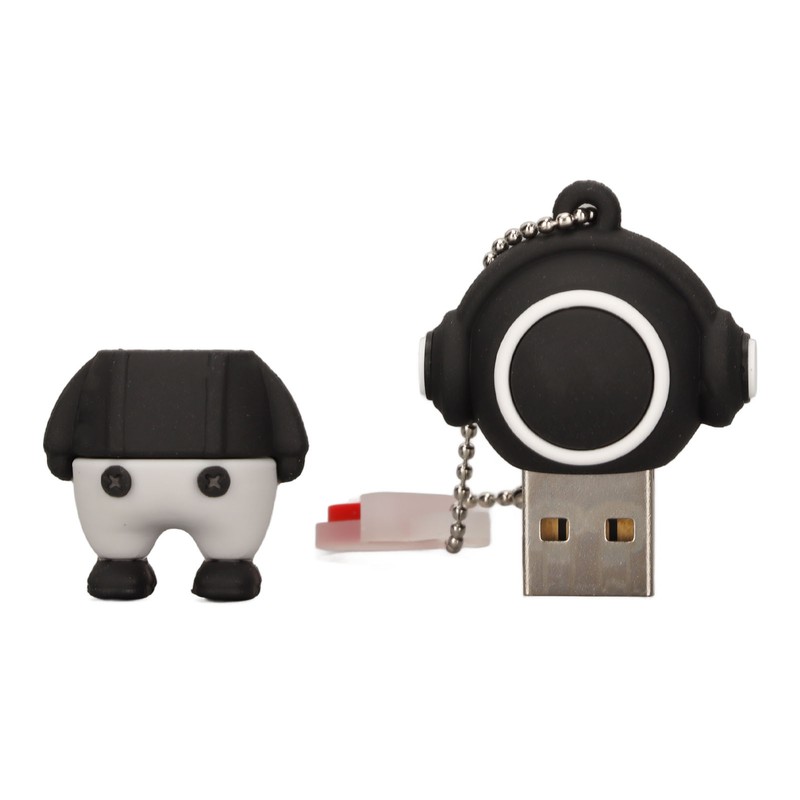 Cartoon USB Flash Drive Cute Cartoon Man Shape Anti Electromagnetic