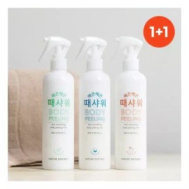 Nature Republic [네이처리퍼블릭] 매끈매끈 때샤워 (교차가능) [복숭아+복숭아 PK5791] [Nature Republic] Smooth Shower Scrub (Cross-Compatible) [Peach+Peach PK5791]