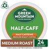 Green Mountain Coffee Roasters Half Caff, Single-Serve Keurig K-Cup Pods,