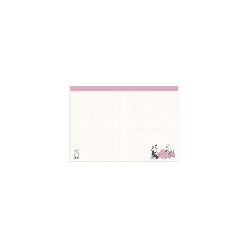 Sunstar Stationery Moomin Notebook Monthly A6 Nyoro S2958341