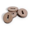 Spacer Washers- Leather Washers for Knife Handles-Oval or Round (25