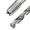 sourcing map Tap & Drill Bit Set, 1pcs 1/4-18 NPT