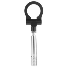 Tow Hook,Towing Hook For JDM Style Screw on Track Racing Towing Ring For Nissan GTR R35 370Z 2009 up For Nissan Juke 2011 up (Black)